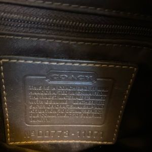 Brown Authentic Coach Purse